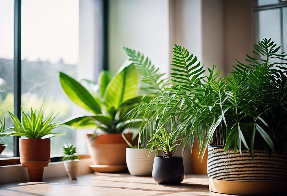 Conseils pratiques pour un air sain chez soi grâce aux plantes