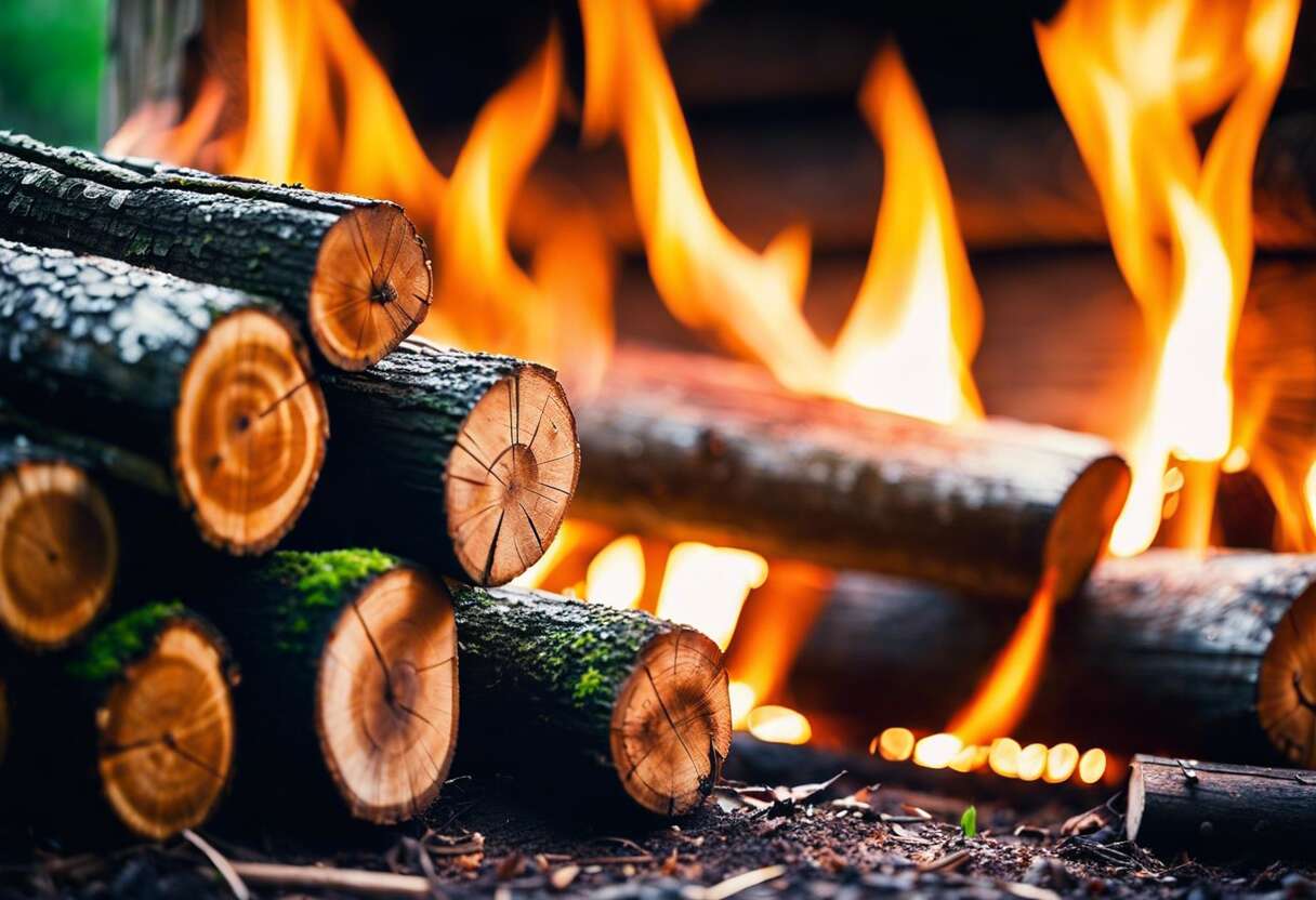 Les bûches compressées : efficacité et praticité pour un feu durable