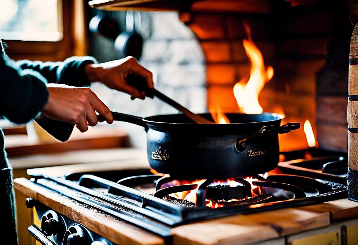 Maîtriser la flamme : techniques de base pour la cuisson au bois